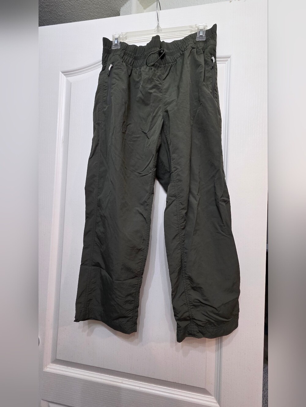 Women's Olive Green Drawstring Pants